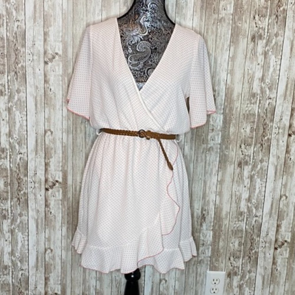 SALE Women's LA Gypsy Belted Dress size Small